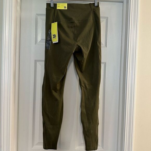 NWT Women's - All In Motion Brushed Sculpt Moss Green High-Rise Leggings, medium - Picture 6 of 9